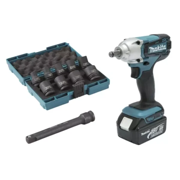 Makita Cordless Impact Wrench 1/2" DTW190JX1 - Image 2