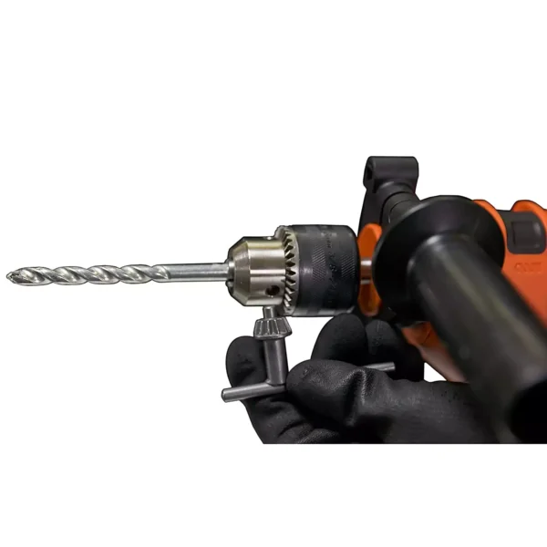 Black+Decker 550W 2800 RPM Hammer Drill With Bits KR554RE-IN - Image 3