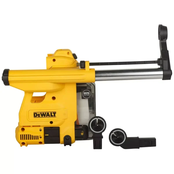 Dewalt Hammer Drill Dust Extractor Black & Yellow D25304DH-XJ (180mm) - Image 3