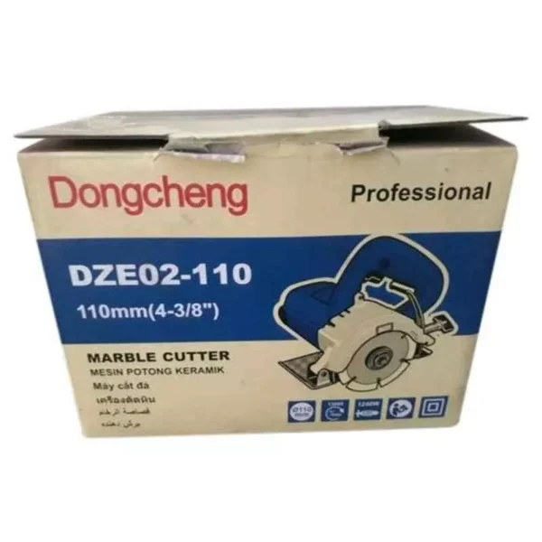 Dongcheng 110 mm 1050 W 13300 RPM Marble Cutting Machine DZE02-110 - Image 3