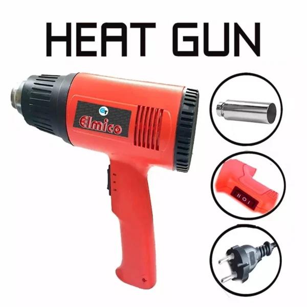 Elmico Professional ABS Plastic Heat Gun - Image 2