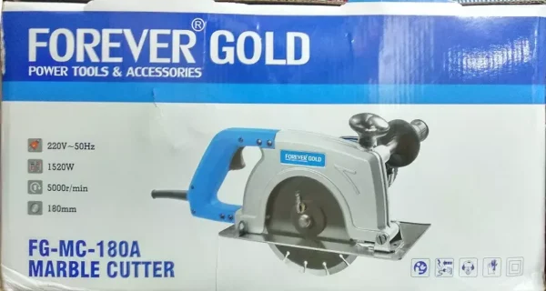 Forever Gold 7 Inch 1520 W 5000 RPM Marble Cutting Machine FG-MC-180A - Image 3