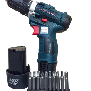 Gaocheng 10 Mm 12 V 420 1350 Rpm Cordless Screwdriver And Drill Dsd12