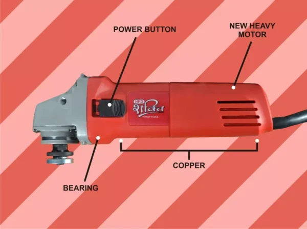 HPD Shakti HPD 6100 710 W 100 mm Angle Grinder - Image 2