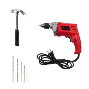 Hillgrove 550 W 10 Mm Drill Machine With 5 Pcs Masonry Drill Bit & Cla W Hammer, Hgcm224m1