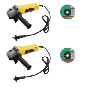 Hillgrove 850 w 100 mm angle grinder machine with grinding wheel, hgcm267m1 (pack of 2)