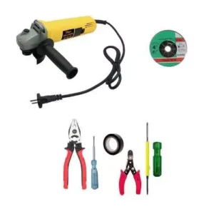 Hillgrove 850 W 11000 Rpm Angle Grinder Machine Combo, Hgcm286m1