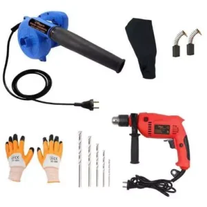 Hillgrove hgcm355m1 800w 18000rpm suction dust cleaner air blower,700 w drill machine combo, hgcm647