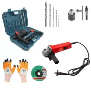 Hillgrove hgcm371m1 1200 w 26 mm hammer impact drill machine combo, hgcm663