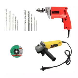 Hillgrove Metal Angle Grinder Kit 1100 Rpm, Hgcm519m1