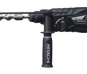 Hitachi dh26pb 0 1100 rpm 2.8 kg cordless rotary hammer