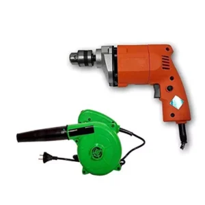 Krost combo of 10mm drill machine and 550w electric air blower