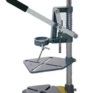 Krost Dual Base Plate Cast Iron Drill Stand,silver,medium