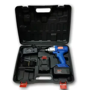 Krost tc 10a plastic cordless 96v impact driver wrench screwdriver machine and driver drill blue