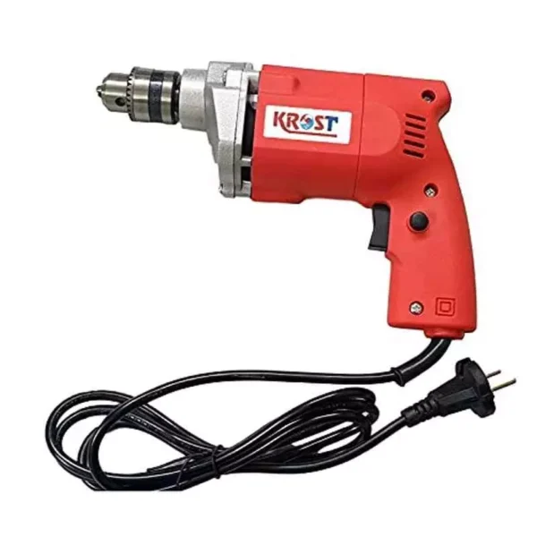 Krost Tc-10A 10mm Electric Drill With 850W Angle Grinder Machine (Orange And Blue) - Image 2