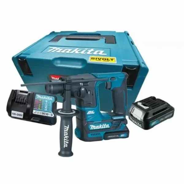 Makita 12V max Li-ion Cordless Rotary Hammer HR166DWYJ - Image 3