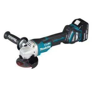 Makita 18v lxt bl cordless 100 mm (4 ) angle grinder, variable speed dga417rte