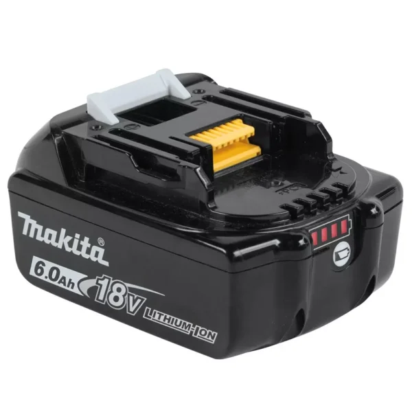 Makita 18V LXT Lithium-Ion 6.0Ah Battery BL1860B, 632L53-9 - Image 3