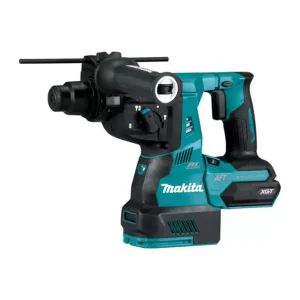 Makita 28 mm 40 v avt, aft, aws, sds plus combination hammer, hr001gz