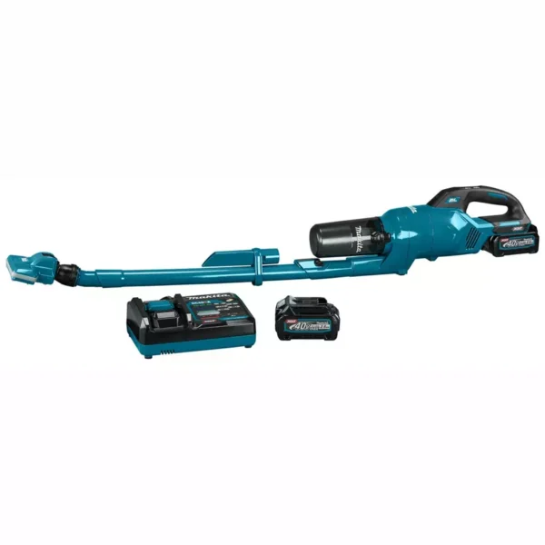 Makita 40 V XGT Brushless Cordless Vacuum Cleaner, Teal (Tool Only), CL003GD201 - Image 2