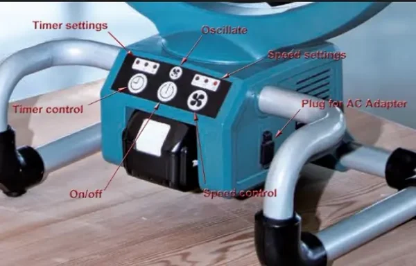 Makita BCF201Z Li-ion Battery cordless Fan - Image 3