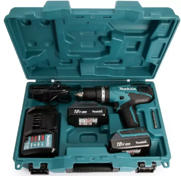 Makita HP457DWE Li-ion Battery 1.7 kg Hammer Drill Driver - Image 3