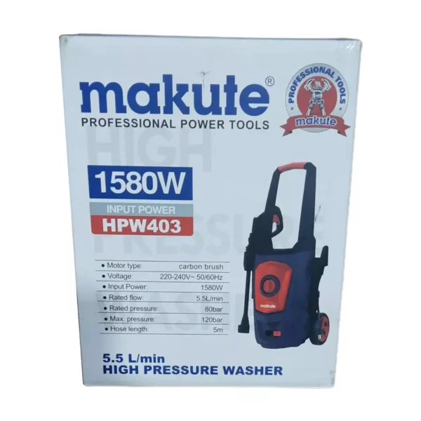 Makute 1580W Hpw 403 Pressure Washer - Image 2