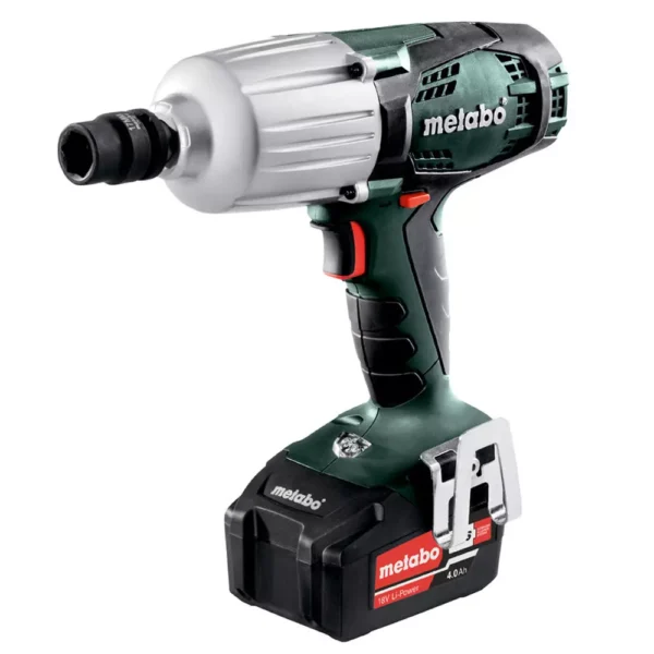 Metabo SSW 18 LTX 600 2 x 4 Ah Cordless Impact Screwdriver 602198500
