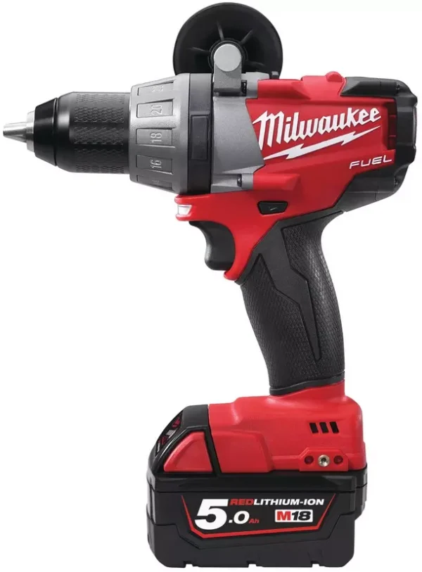 Milwaukee M18CDD-202C 0 - 550 RPM Brushless Compact Drill Driver - Image 2