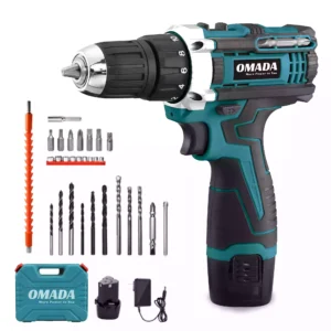 Omada 10 Mm 12 V 350 1300 Rpm Cordless Drill