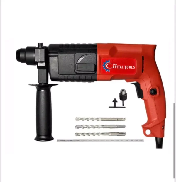 Pro Capital Tools 20 Mm 1000 Watt Rotary Hammer - Image 2