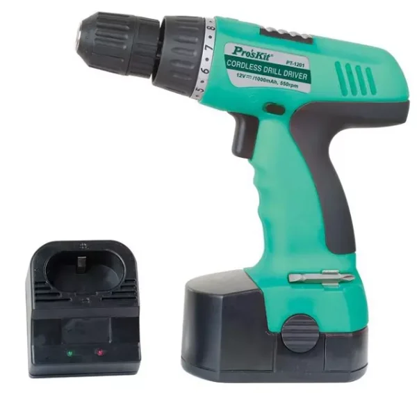 Pro'sKit 10.8 V 50 Hz Cordless Drill Driver PT-1080F