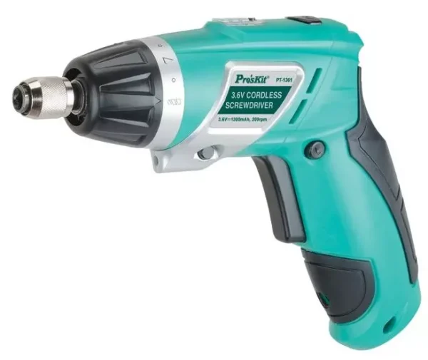 Pro'sKit 12 V 60 Hz Cordless Drill Driver PT-1201A