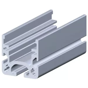 Rs Pro Silver Aluminium Roller Guide Rail, 40 X 40 Mm, 5mm Groove Model No 8508495