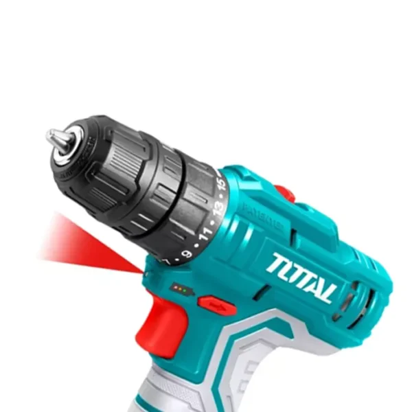 Total 0.8-10 mm 12 V 400-1500 RPM Cordless Drill TDLI12325 - Image 2