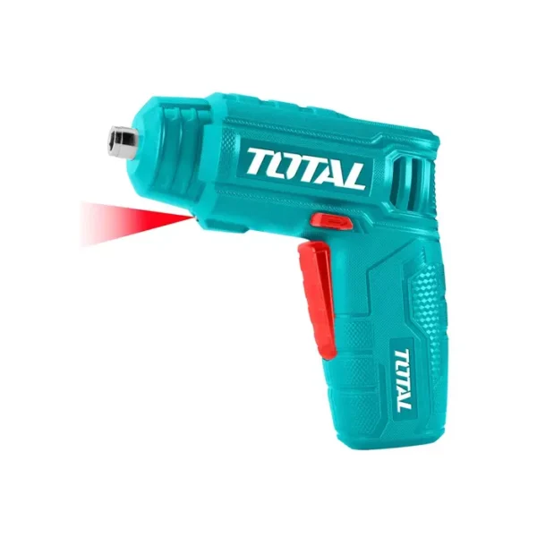 Total 8 mm 4 V 180 RPM Cordless Screwdriver and Drill TSDLI0402 - Image 2