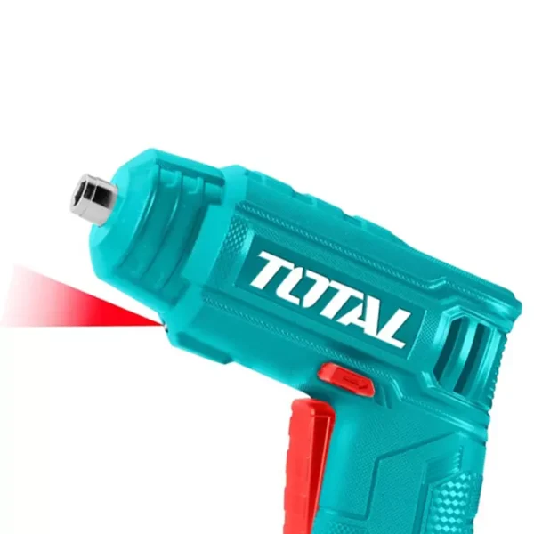 Total 8 mm 4 V 180 RPM Cordless Screwdriver and Drill TSDLI0402 - Image 3