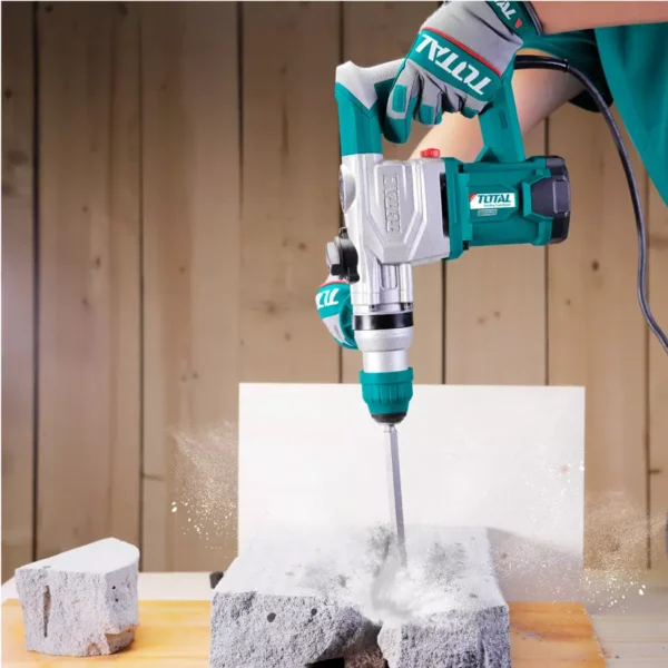 Total TH110286 1050 W Rotary Hammer Silver & Blue - Image 3