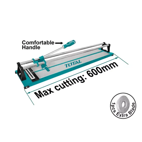 Total THT576004 12 mm Tile Cutter - Image 2