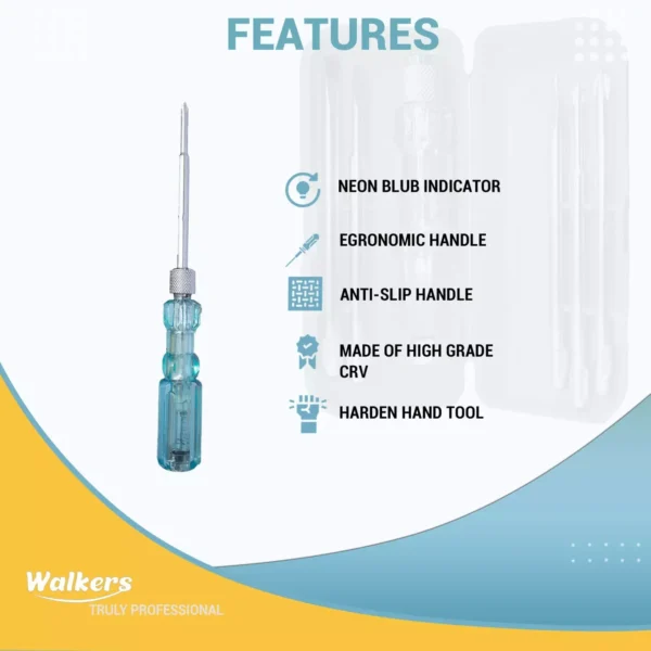 Walkers 1200 W Hammer Impact Drill Kit 26 mm Chuck Size with 5 Bits, WKCB380M1 - Image 3