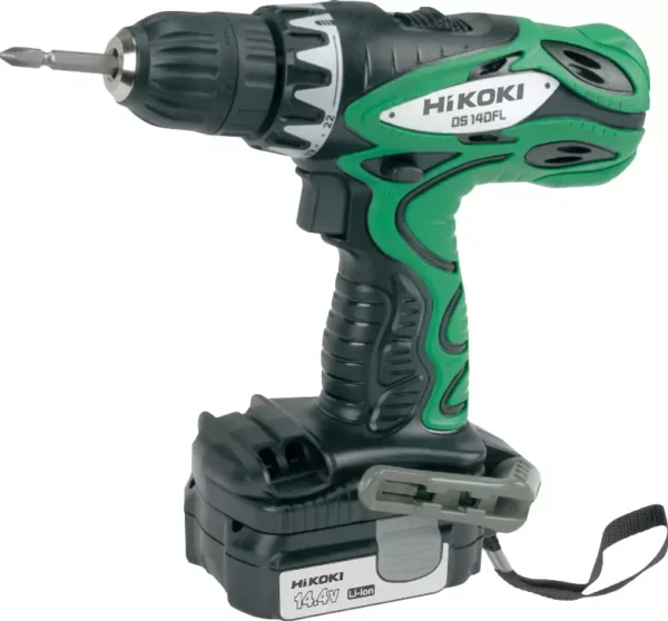 Hitachi - Koki DS14DFL 0-1,200/min. Li-ion Cordless Driver Drill