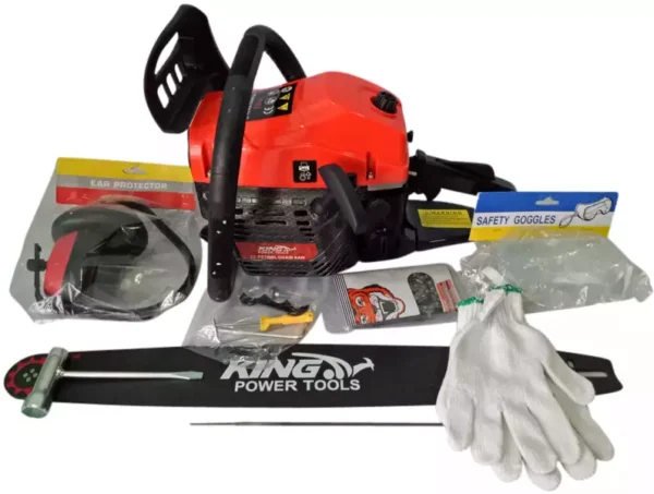 King KP-365 Engine Displacement 58 cc Petrol Chainsaw - Image 3