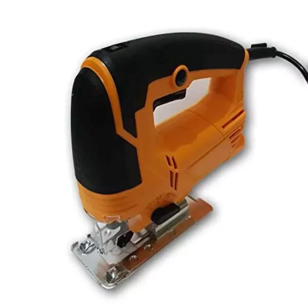 Krost Metal Ingco 650W Jigsaw Machine With Variable Speed And Blade Set For Wood Cutting (Orange, 5 Piece) - Image 2