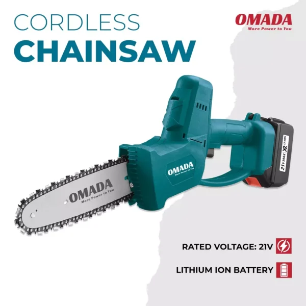 Omada 8 Inch Small Tree Cutting Cordless Chainsaw Machine Omd 00024 001 2.webp