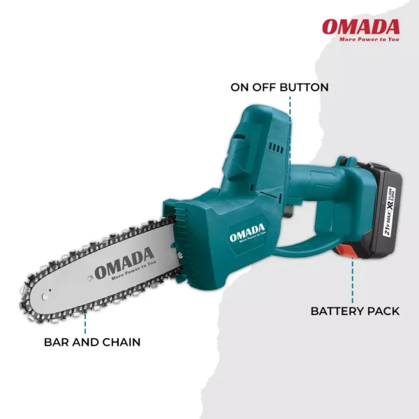 Omada 8 Inch Small Tree Cutting Cordless Chainsaw Machine Omd 00024 002 2.webp