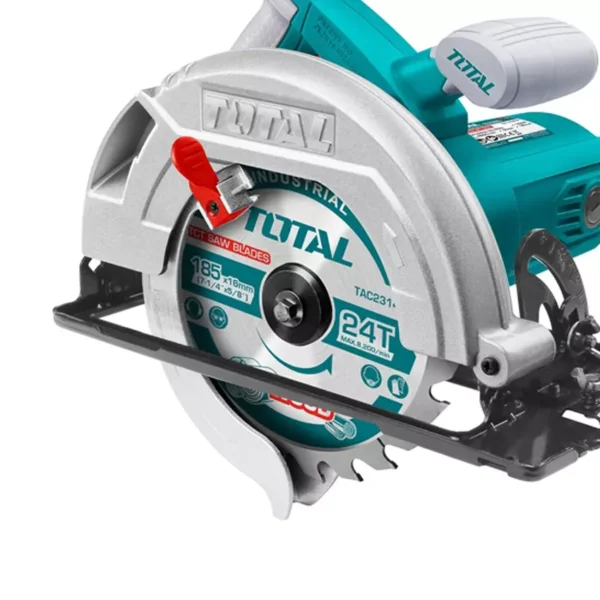 Total TS1141856 1400 W Circular Saw Silver & Blue - Image 3