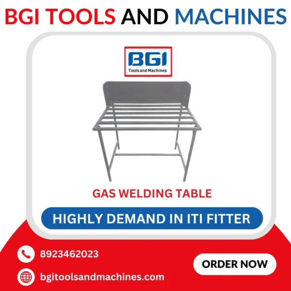 Gas welding table