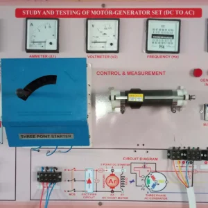 Motor Generatordc To Ac Set Consisting Of Shunt Motor With Starting Compensator And Switch Directly Coupled To Ac Generator With Exciter And Switch Board 3.webp