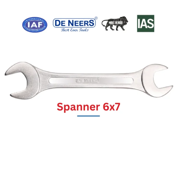 Double Open End Spanners (Polished Head)