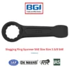 Slogging Ring Spanner SAE Size Size 3.3/8 SAE De Neers (HSN 8204)